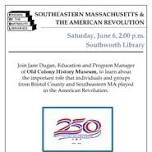 Southeastern Massachusetts and the American Revolution