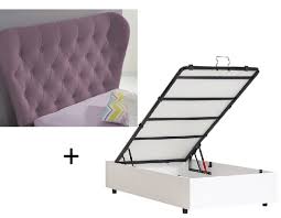 1 x kojenbett mit 3 grossen rollauszugen schubkasten auf. Almila Design Bett Mit Stauraum Diamond Lila 100x200 Kinderzimmer Entdecken