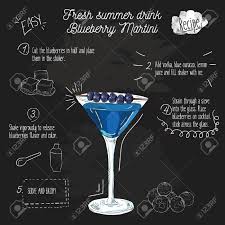 Maybe you would like to learn more about one of these? Hand Drawn Colorful Fresh Summer Drink Blueberry Martini Recipe On Blackboard Lizenzfrei Nutzbare Vektorgrafiken Clip Arts Illustrationen Image 149269591