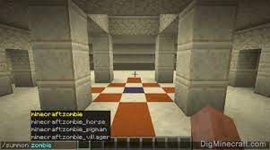 How To Summon A Zombie In Minecraft