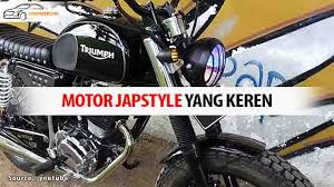 Honda gl pro max modifikasi part1 cb cban indonesia youtube via youtube.com. 12 Motor Modifikasi Japstyle Murah Dan Keren 2020 Otomotifcom