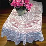 Crochet tablecloth patterns free printable. Filet Crochet Tablecloth Patterns