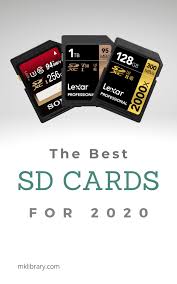 Top 12 best sd memory cards tested. Best Sd Cards Updated August 2021