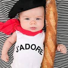 Baby French Costume Outfit Inspirador Ideias