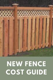 Cost To Install A Fence 2020 Average Prices Inch Calculator Fence Installation Cost Wood Fence Cost Vinyl Fence Cost