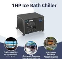 1HP Industrial-Grade Water Chiller with Pump Multi-Function Motor-Driven  Ice Bath Machine Suitable for Cold Water Immersion Pools