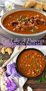 This Quick And Easy Hungarian Goulash Recipe Is Ready In Just Under 45 Minutes Yet Is Packed With Tender Steak Tons Of Vegeta Goulash Recipes Recipes Goulash