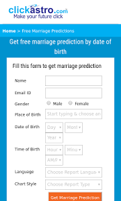 Www Clickastro Com Free Marriage Predictions Seo Report