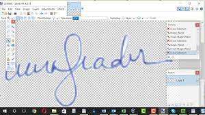 Create Signature With Transparent Background For Word Transparent Background Transparent Background