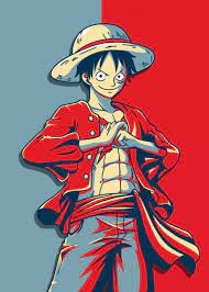 Luffy Hopestyle Poster By Introv Art Displate One Piece Drawing One Piece Anime Luffy