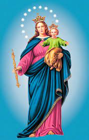 Our lady help of christians. Editorial Ccs Libro Estampa Maria Auxiliadora Lorenzone Cuerpo Entero 7 X 11
