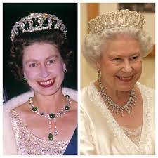 She is the mother of prince charles, heir to the throne, as well as the grandmother of princes william and harry. Queen Elizabeth S Tiaras Photos Of Her Most Lavish Tiaras Wwd