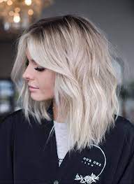 36 white platinum blonde hairstyle design ideas to evaluate your look page 30 of 36 fashionsum blo platinblond platinblonde haare schulterlange haare blond