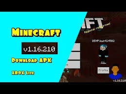 The game is made in the sandbox genre. Minecraft 1 16 210 Download Apk File Xbox Live Youtube