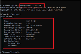 I enter the password and d: How To Enable Or Turn Off Bitlocker On Windows 11 All Things How