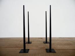 Metal table legs 28 height trapezoid shape desk legs set of 2 newest good. Steel Coffee Table Legs 20 Bitlis Tapered Table Legs Etsy Metal Table Legs Dining Table Legs Table Legs