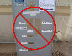 Label electric panels electrical question: 408 4 A Circuit Directory Or Circuit Identification