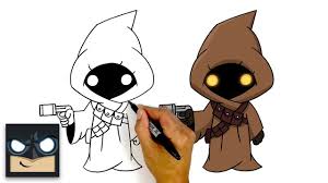 How To Draw A Jawa Star Wars Youtube Star Wars Drawings Star Wars Characters Star Art
