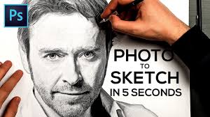 How To Turn A Photo Into Pencil Drawing Sketch Effect In Photoshop Youtube Photo To Pencil Sketch Sketch Photoshop Photoshop Tutorial