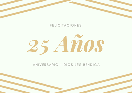 A primeira opção e talvez a mais tradicional, é presentear com objetos para a casa e seguir o padrão dos presentes de casamento. Felicitaciones De Aniversario De 25 Anos De Casados Frasescumple