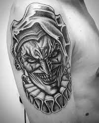Ace of spades tattoo design by b0dah on deviantart. 50 Jester Tattoo Designs For Men Entertainer Ink Ideas