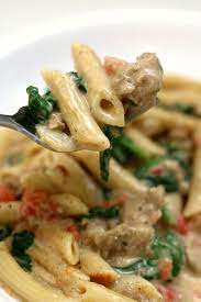 Take turkey out of the instant pot, put it in a baking dish, and set under the broiler for around 8 minutes to get that browned crispy skin. Instant Pot Creamy Turkey Spinach Penne 365 Days Of Slow Cooking And Pressure Cooking