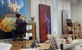 Image result for jeff koons studio