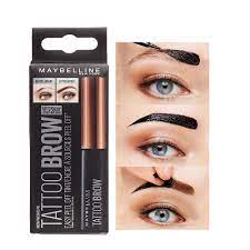 £10 worth of points when you spend £50 on selected cosmetics, fragrance, skincare & bronzing. Maybelline Tattoo Brow Easy Peel Off Tint Gel Eyebrow Tint Peel 3 Shades Ebay