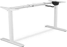 The most stable, highest quality standing desk! Vonhaus Height Adjustable Electric Standing Desk Frame Low Noise Motor With 3 Preset Memory Panel And Anti Collision System For Ergonomic Home Office White Amazon Co Uk Home Kitchen