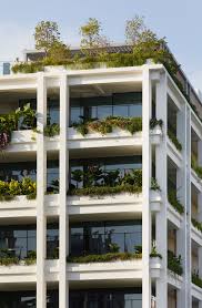 Oasis Terraces By Serie And Multiply Architects Is A Neighbourhood Centre Built Arou Facade Architecture Design Green Building Architecture Apartments Exterior