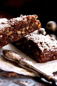 Nachgebacken Panforte Di Siena Glutenfreier Kuchen Toskanisches Essen Weihnachten Essen