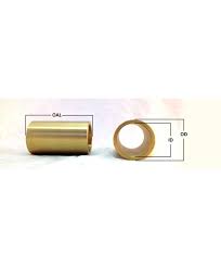 Graphite bronze bush,oilless graphite brass bushing ,brass graphite bearing bush,graphite oilitebush. Hbn 142016 Graphite Plugged Sleeve 0 875 Id X 1 25 Od X 1 Oal