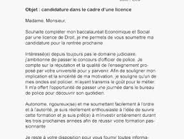 Conseils de rédaction pour sa lettre de motivation. Modele Lettre De Motivation Licence Informatique Listen Uu