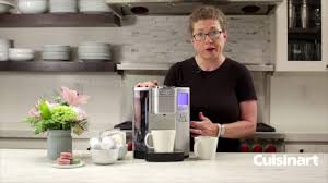 Includes cuisinart's homebarista™ reusable filter cup which lets you use your own coffee. Premium Single Serve Brewer Ss 10 Youtube