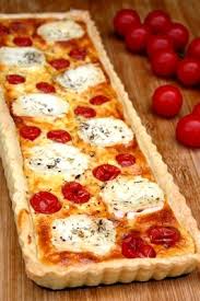 Tarte Au Fromage De Chevre Et Tomates Cerises Recette Tarte Au Fromage Recette Tarte Et Recette