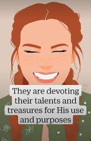 Women who put God first give selflessly without seeking recognition