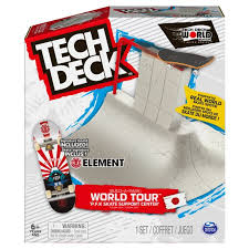 What company owns tech deck? Tech Deck Build A Park World Tour P F K Skate Support Center Ramp Set With Signature Fingerboard Walmart Com Walmart Com