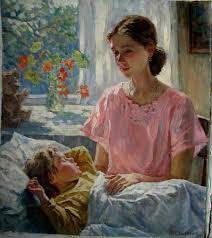 All Planet Russian Artists Motherhood Painting Mother Art Mother And Child Painting