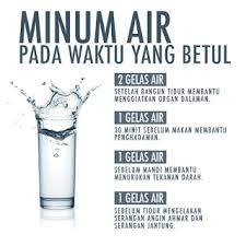 Perbanyak minum air putih sebelum tengah hari. Rizq Swb Cara Minum Air Dengan Betul