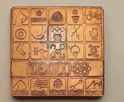 Los juegos olímpicos de méxico en 1968 fueron los primeros en desarrollarse en una nación latinoamericana y de habla hispana, por lo que fueron la oportunidad de los atletas nacionales de. Medalla De Los Juegos Olimpicos 68 Bronce En Mexico Clasf Aficiones Y Ocio