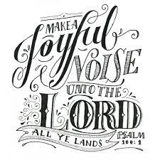 A joyful noise indeed to a redeemer of the whole person, broken voices and all. Pin On Crosses