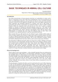 Iii nutritional requirements of cells and. A Variety Of Equipment Used In Animal Cell Culture Download Table