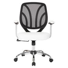 The Screen Back Task Chair Features A Sleek Design That Provides Comfort And Support Without The Bulk In 2020 Faux Leather Chair White Leather Chair White Faux Leather