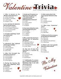The spruce / ashley nicole deleon these printable valentine cards will be perfect for any. Valentine S Day Trivia I