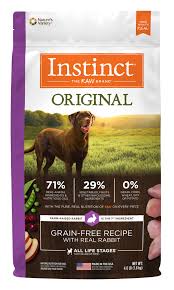 Get help finding the best dry, wet or raw food for your dog. Instinct Original Grain Free Recipe With Real Rabbit Instinct Pet Food