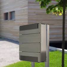 Material ultimately, your mailbox should be able to withstand the conditions where you live. Wall Mounted Mailbox Glasnost Wood Larch Keilbach Design And Products Individual