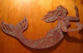 Bring museum quality art into your home or office decor with a canvas print that will never warp or sag. Large Mermaid Rustic Metal Sculpture Art Nautical Wall Beach Sign Home Decor New Ebay Nautical Art Metal Art Sculpture Wall Sculpture Art