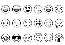 Smiley emojis zum ausdrucken / 30 emojis bilder zum ausdrucken besten bilder von ausmalbilder : Pin Auf Diy Deko