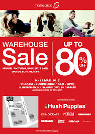 Asia pacific f&b franchise sdn bhd. Transmarco Warehouse Sale Clearance Singapore Hush Puppies Discounts