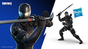 Fortnite adds terminator and sarah connor skins | gamesradar+. G I Joe Snake Eyes Arrives In Fortnite For Latest Crossover